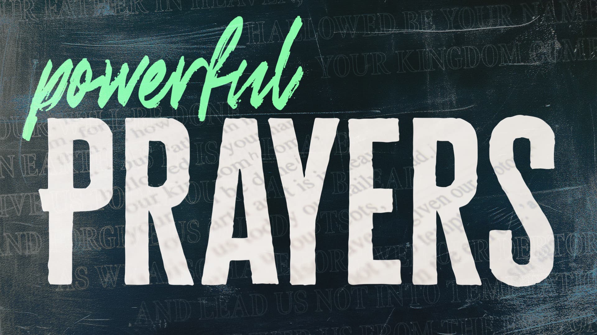 Daniel's Prayer video cover